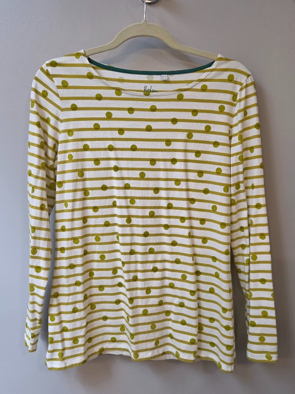 Boden Striped Long Sleeve Tee Shirt